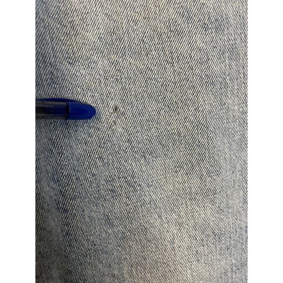 Levis Vintage Light Wash Tapered Leg Relaxed Fit Distressed Denim Jeans 33x32 - Picture 7 of 7